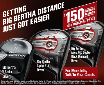 Callaway Big Bertha Club Deal
