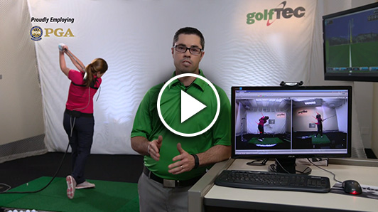 How shoulder and hip bend differ in good and bad golfers.